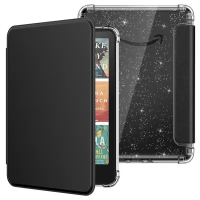 Productafbeelding van MoKo hoesje voor 7" Kindle Paperwhite 12e generatie & Colorsoft 2024, zwart – 7" e-reader