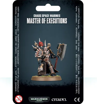 Produktbild von Warhammer 40.000 Chaos Space Marines Master of Executions