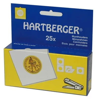 Produktbild von Lindner 8330048 HARTBERGER® Münzrähmchen-25er-Packung