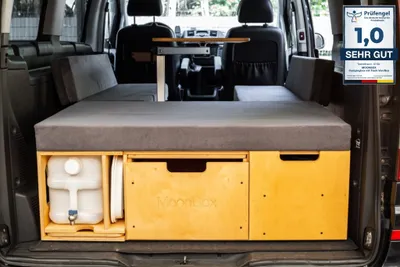 Produktbild von Moonbox Campingbox mit Tisch Van/Bus 119cm Modify Natur