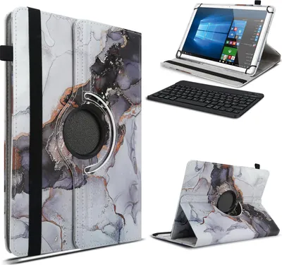 Produktbild von Hülle Tastatur Tasche für Xiaomi Redmi Pad 2 Tablet Schutzhülle Bluetooth QWERTZFarbe 360 Uni:Motiv 21