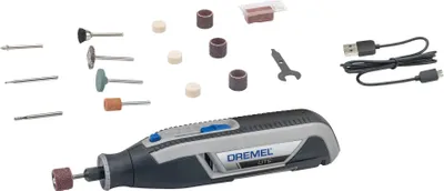 Produktbild von Dremel Lite 7760 - 15 Elektrisches Multi-Tool 25000 U/min Schwarz - Grau