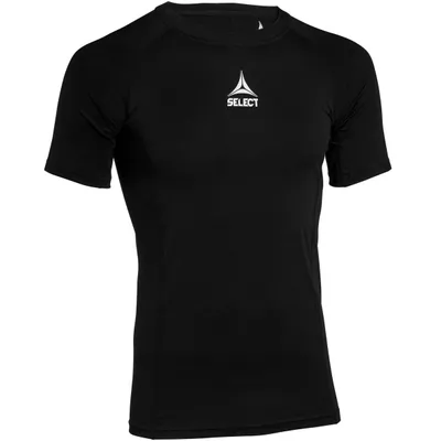 Image de SELECT T-shirt fonctionnel court, taille petite, noir