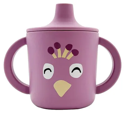 Produktbild von Trixie Silikon Trinklernbecher Baby auslaufsicher Mrs. Peacock