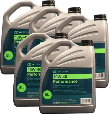 Produktbild von Motoröl Multipack 5x5 Liter 10W-40 A3/B4 SL/CF ECANIS Performance syn. für PKW