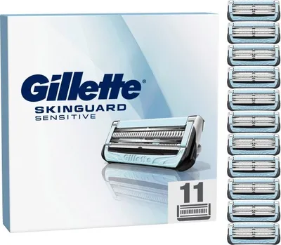Produktbild von Gillette Rasierklingen - SkinGuard Sensitive - 11St.