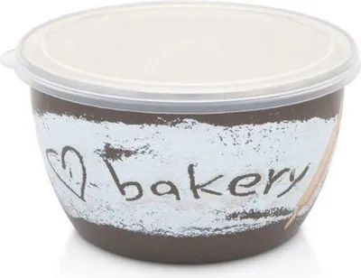 Immagine prodotto di Contenitore multiuso da 1,7 l con coperchio, pasticceria, metallo smaltato/16 cm/1,7 l