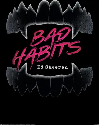 Immagine prodotto di Ed Sheeran - Bad Habits - musica - poster stampa - dimensioni 61x91,5 cm