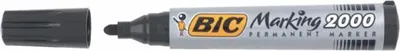 Produktbild von Bic Marking 2000 Permanentmarker 12 Einheiten Schwarz  Schwarz One Size