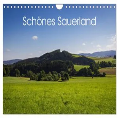 Obrázok produktu pre Krásna Sauerland (Nástenný kalendár 2026 DIN A4 na šírku), CALVENDO Monatskalender