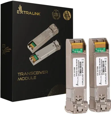 Obrázok produktu pre Extralink SFP28 25G 2-pack optický modul, LC/UPC duplex, 1310 nm, 10 km, Single Mode, DOM