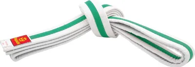Produktbild von Hayashi Budogürtel zweifarbig weiß/grün/weiß 280