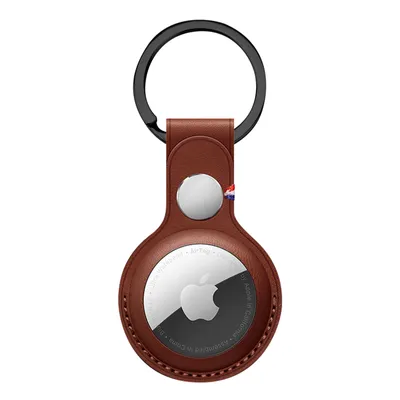 Immagine prodotto di Portachiavi con copertura Apple AirTag - Marrone