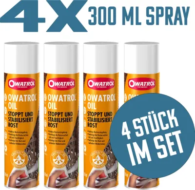 Produktbild von Bundle: OWATROL OIL - 4 x Spray