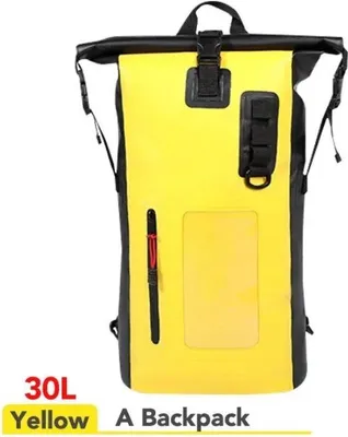 Produktbild von CarryQuest® - Trockentasche 30L wasserdicht PVC Gelb