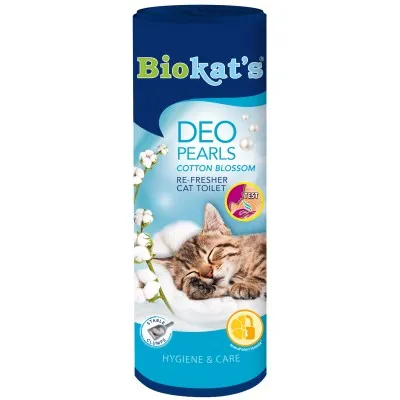 Produktbild von Biokats Deo Pearls Baumwolle Blossom 700g