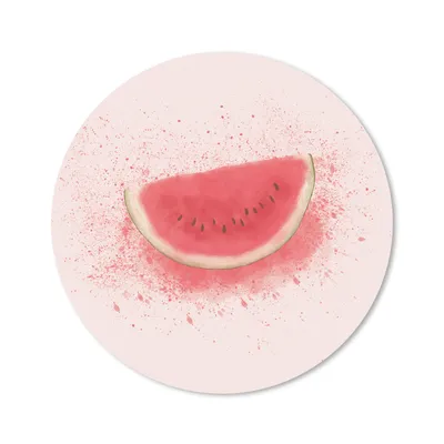 Produktbild von MuchoWow® Mauspad Mousepad Wassermelone - Obst - Pastell - Sommer 50x50 cm - Mousepads - Maus Mat - Pad - Mausunterlage - Vinyl