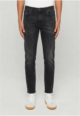 Produktbild von Urban Classics Jeans Herren Basic Slim Fit Jeans schwarz 32