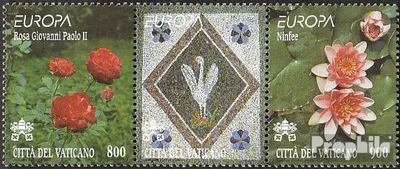 Produktbild von Briefmarken Vatikanstadt 1999 Mi 1277-1278 Dreierstreifen (kompl.Ausg.) postfrisch Natur- und Nationalparks
