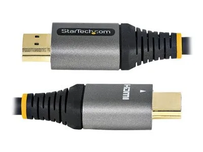 Obrázek produktu pro StarTech.com HDMM21V4M, 4 m, HDMI Typ A (standardní), HDMI Typ A (standardní), 48 Gbit/s, Audio Return Channel (ARC), Černá, Šedá