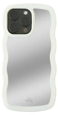 Produktbild von xoxo Wildhearts Wavy mirror case Creme - iPhone 15 Pro Hülle