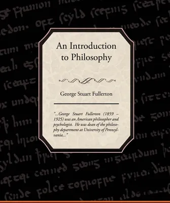 Produktbild von An Introduction to Philosophy
