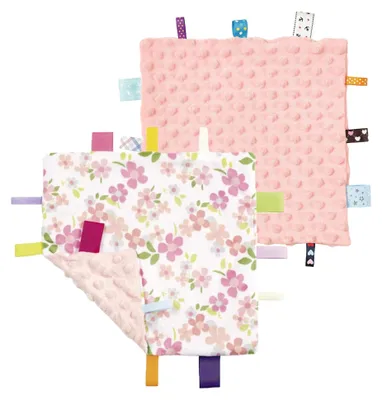 Obrázok produktu pre Mäkká plyšová deka pre bábätká, 24 x 24 cm (2 kusy)