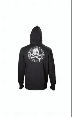 Produktbild von Uncharted 4 Hoodie -M- Skull at Back, schwarz
