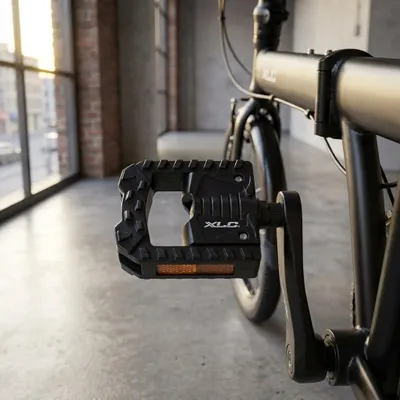 Produktbild von XLC 2501840500 Fahrradpedal Schwarz, Orange