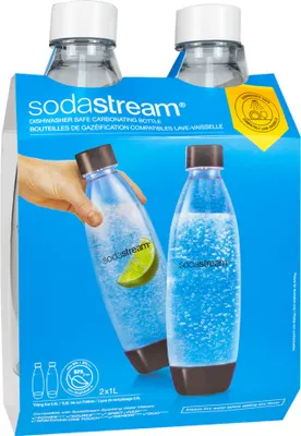 Zdjęcie produktu dla Butelka SodaStream Fuse 2 x 1 l bia³a