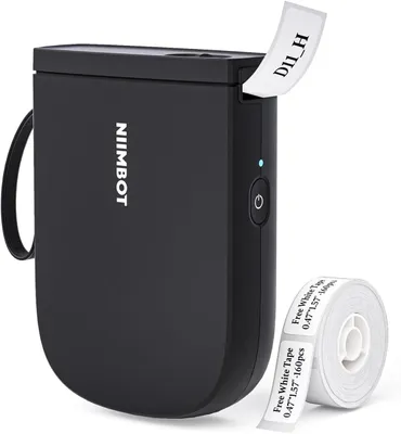 Imagen del producto de Impresora de etiquetas - 300 DPI - Negro - Bluetooth - Batería de 1500 mAh