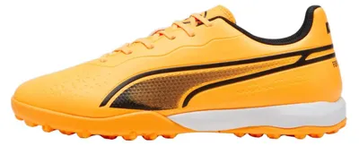 Productafbeelding van Puma - Heren voetbalschoenen voor kunstgras, model "King Match" PP6502 (maat 44 EU) (Oranje)