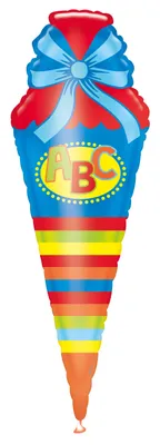 Image de amscan® 3160401 Ballon d'écolier - bleu