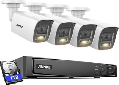 Produktbild von Heimüberwachungskamera-System, 12MP Auflösung, KI-Erkennungsfunktionen, 1T