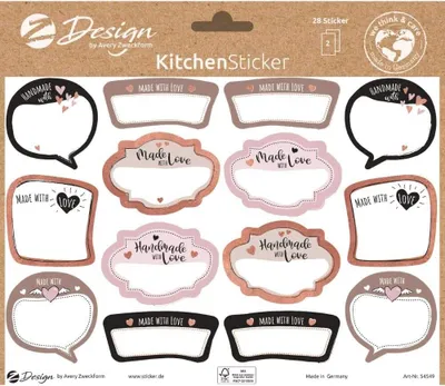 Zdjęcie produktu dla Avery 54549Z, Papier, Wielobarwny, Połysk, Wyjmowana
