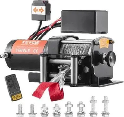 Zdjęcie produktu dla Elektryczna wózek transportowy, 1400 kg, czarny, z pilotem