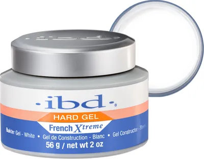 Produktbild von IBD Französisch Xtreme Hartgel Weiß Aufbau-Gel, 56g