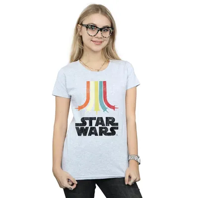 Produktbild von Star Wars - "Rainbow" T-Shirt für Damen BI41461 (XL) (Schwarz)