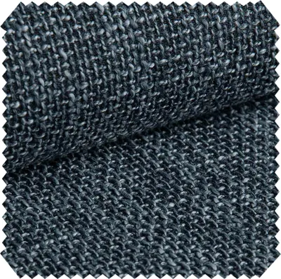 Produktbild von novely® LANZ SOFT - Melierter Polsterstoff mit Webstruktur - Grob gewebter Möbelstoff - Pflegeleichte Meterware 1lfm - Farbe: 25 Anthrazit Blaugrau