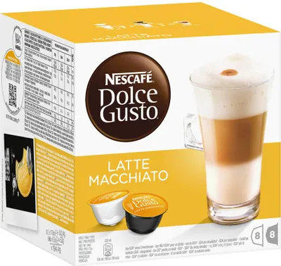 Produktbild von Nescafé Dolce Gusto Latte Macchiato | 8 Kaffeekapseln