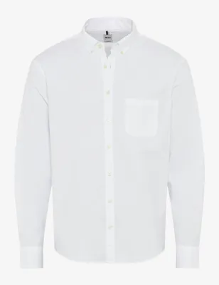Produktbild von Brax - Herren Hemd, Style Daniel U (40-3300), Größe:M, Farbe:White (99)