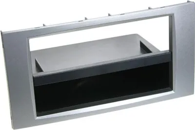 Produktbild von Radioblende Ford Fiesta | Focus 2 | usw., mit Fach silber