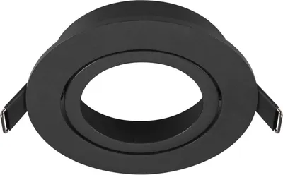 Produktbild von SLV 1007444 NEW TRIA 95, Deckeneinbauring, D: 11 H: 2.6 cm, schwarz