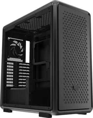 Produktbild von Cooler Master MasterFrame 600, Midi Tower, PC, Schwarz, ATX, ITX, micro ATX, Aluminium, SGCC, Gehärtetes Glas, Gaming