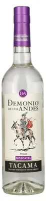 Image de Tacama Demonio de los Andes MOSCATEL Pisco 40% Vol. 0,7l