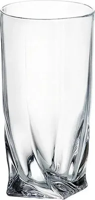 Image de Verres pour boissons non alcoolisées Bohemia - Quadro, 350 ml, 6 pièces.