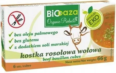Produktbild von Oaza Rinderbrühe/Brühwürfel 66 g