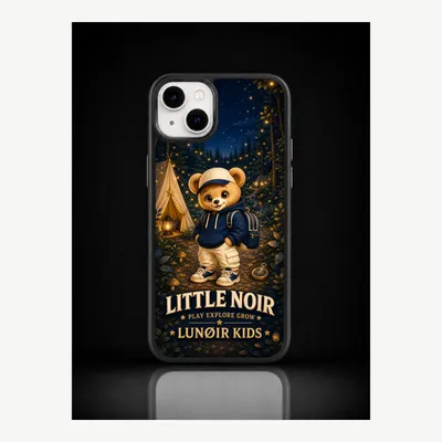 Image de Coque pour iPhone 14 Plus, étui de protection pour téléphone avec motif noir – LUNØIR ©