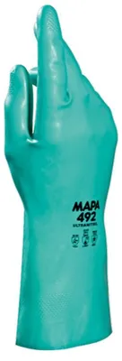 Produktbild von MAPA Schutzhandschuhe ULTRANITRIL 492 Gr. 9 / 10 Paar
