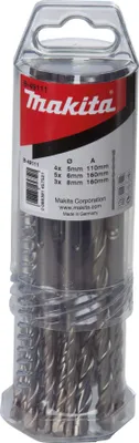 Immagine prodotto di Set di punte per trapano a percussione B-49111 12 pezzi SDS-VPLUS